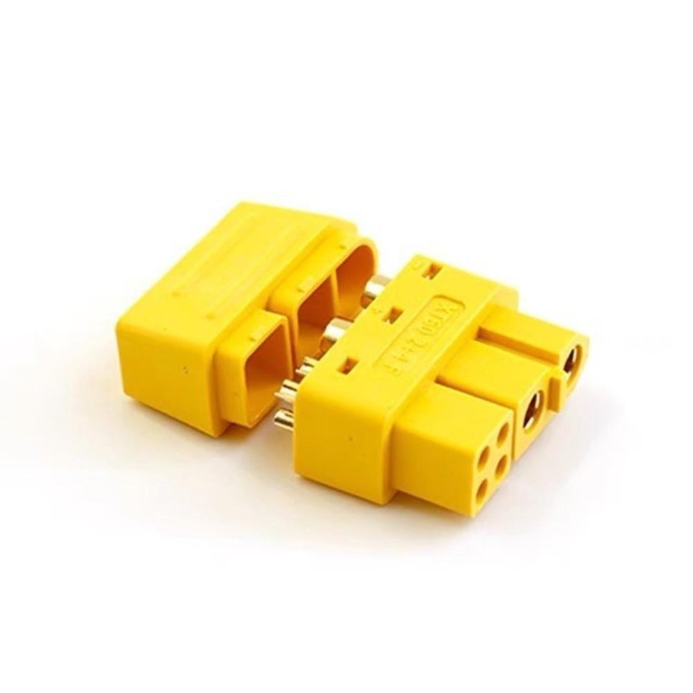 Gold Plated Li-Battery Connector High Current XT60(2+4)-F New XT60(2+4)-M RC Accessories