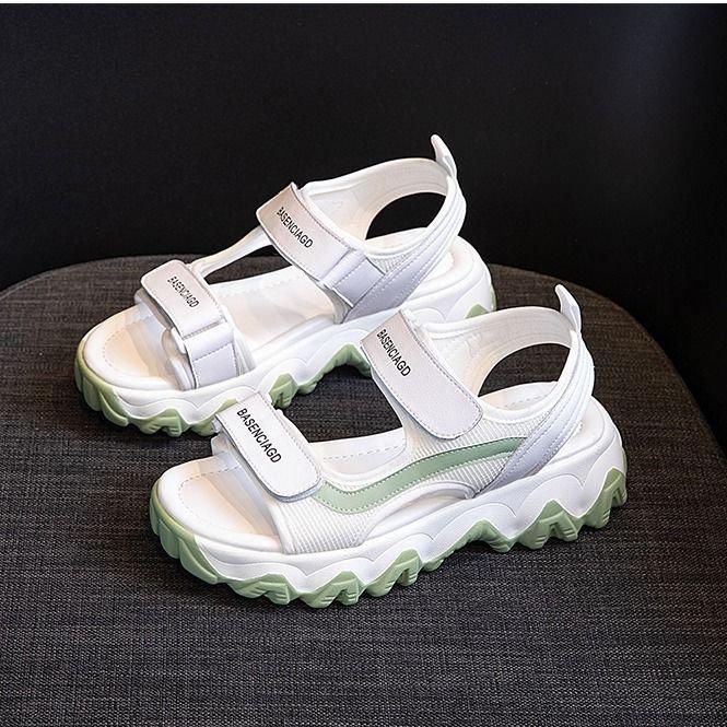 Women's Summer 2020 Thick-Soled Platform Sandals: Trendy Sporty Beach Shoes