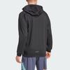 Adidas Hooded Casual Fashion Versatile Jacket Men Jackets Black IN5560