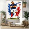 Flames Passion Wall Decor Tapestry Art For Pet Memorial Birthdaywedding Party Backdrop Family Gift