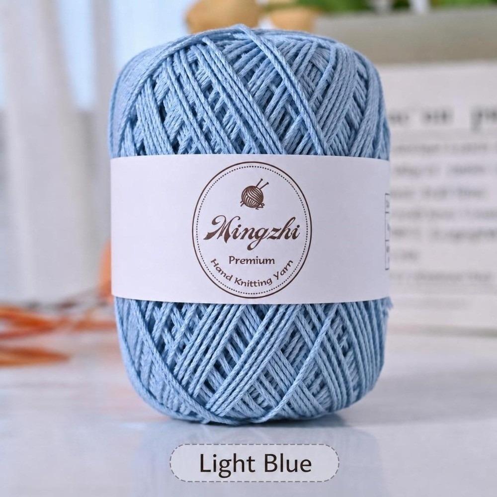Blended Fiber Hand Knitting Yarn 1.2mm Crochet Yarn Durable Organza Yarn Bags Hats Baskets