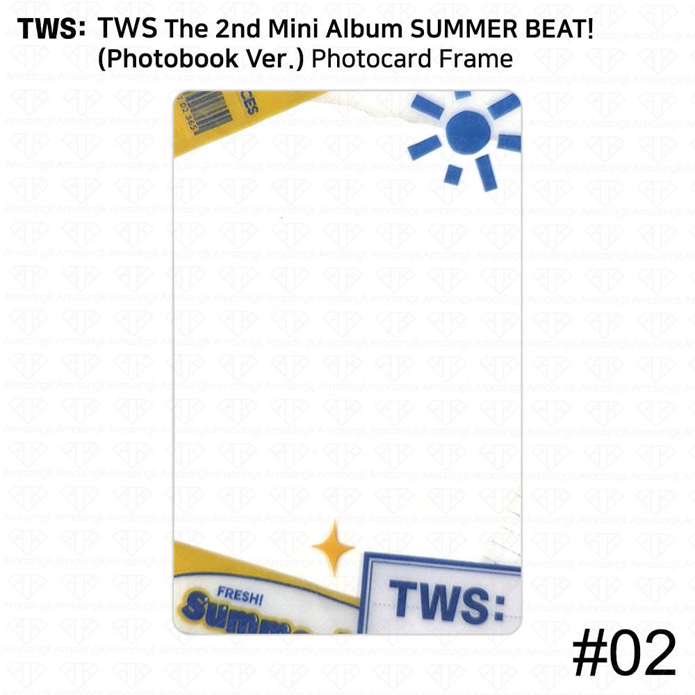TWS The 2nd Mini Album SUMMER BEAT Official Photocard Shinyu Dohoon Jihoon KPOP