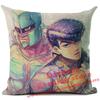 Jojos Bizarre Adventure Japanese Harajuku Manga Cushion Cover Living Room Sofa Square Throw Pillows Home Decoration Pillowcase