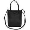 2way Formal Bag Ribbon Crossbody Tote for Small 2112 Black [PLEX] Ceremonies, Funerals, School, Events,