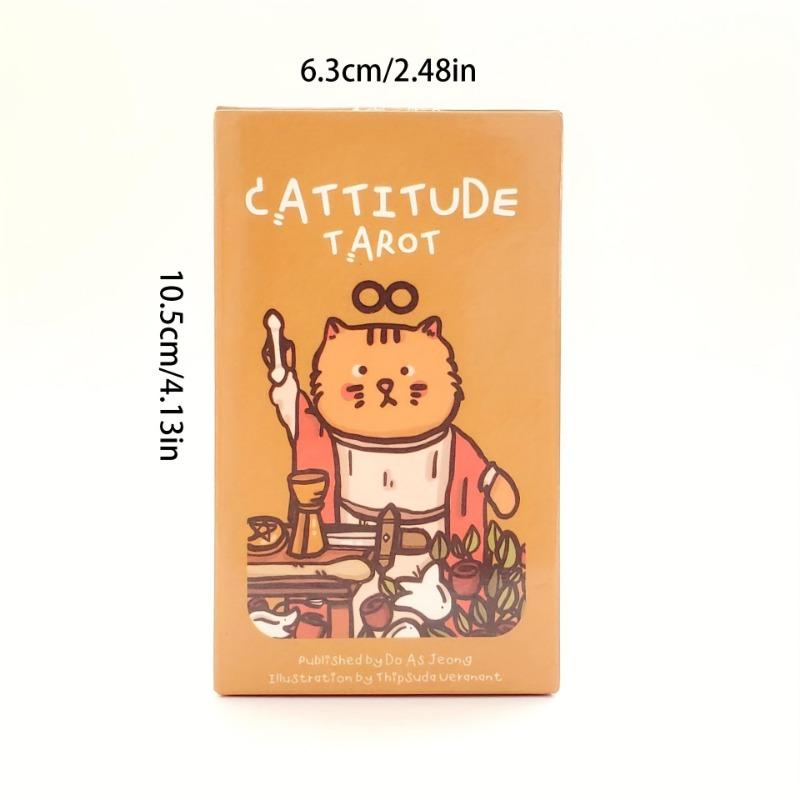 Карты Таро Cattitude, игровая карта для семейного сбора