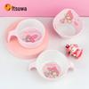Детский набор посуды Sanrio My Melody: Милые тарелки, миски, ложки и чашки для кормления малыша.