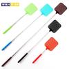 28cm Telescopic Fly Swatters Retractable Manual Plastic Fly Swatter Extendable Flyswatter With Long Pole Can Extend To 73cm