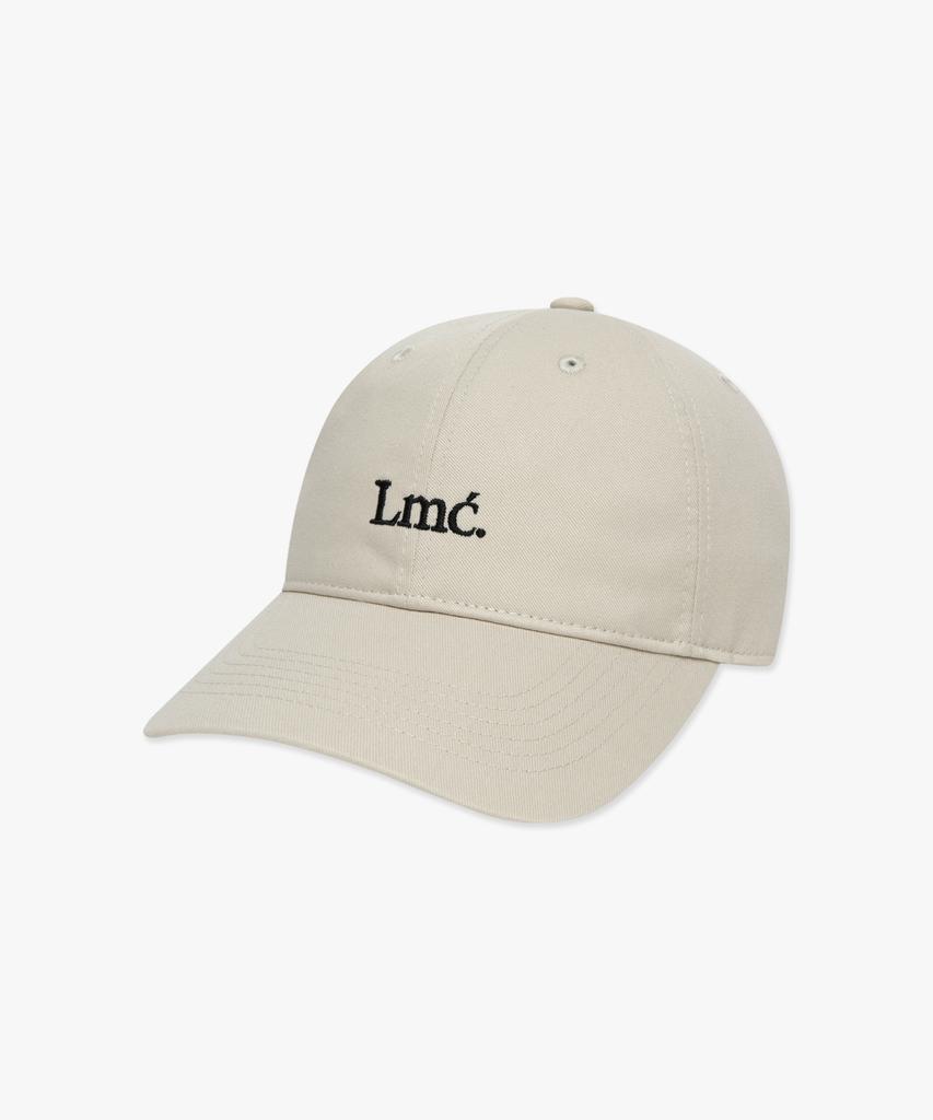 Кепка LMC Serif Logo, 6-панельная, бежевая