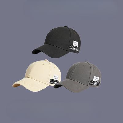 Модная бейсболка из хлопка с жестким верхом, корейская версия мужской и женской летней солнцезащитной кепки Tide Ins
