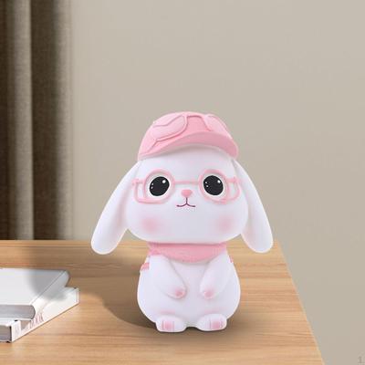 Копилка-кролик, фигурка кролика, статуя животного, копилка для детей, гостиная, год