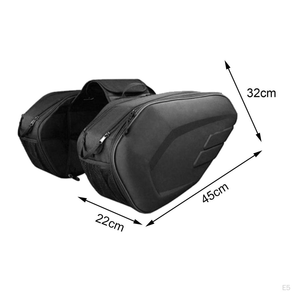 Мотоциклетные седельные сумки, корзины с застежкой-молнией, боковые сумки, дорожная сумка для багажа