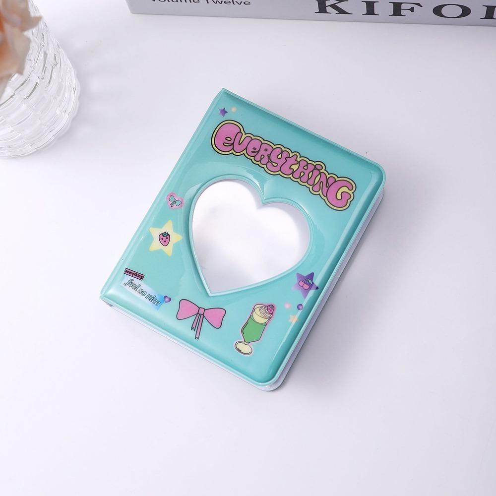 36 карманов держатель для фотокарточек Love Heart держатель для фото мини-книга с именами