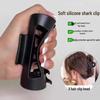 2025 Soft Silicone Shark Hair Clip: Anti-Collision, Durable, Drop-Resistant, Head-Friendly Design