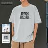 Мужская свободная футболка с коротким рукавом Mark Hua Fei