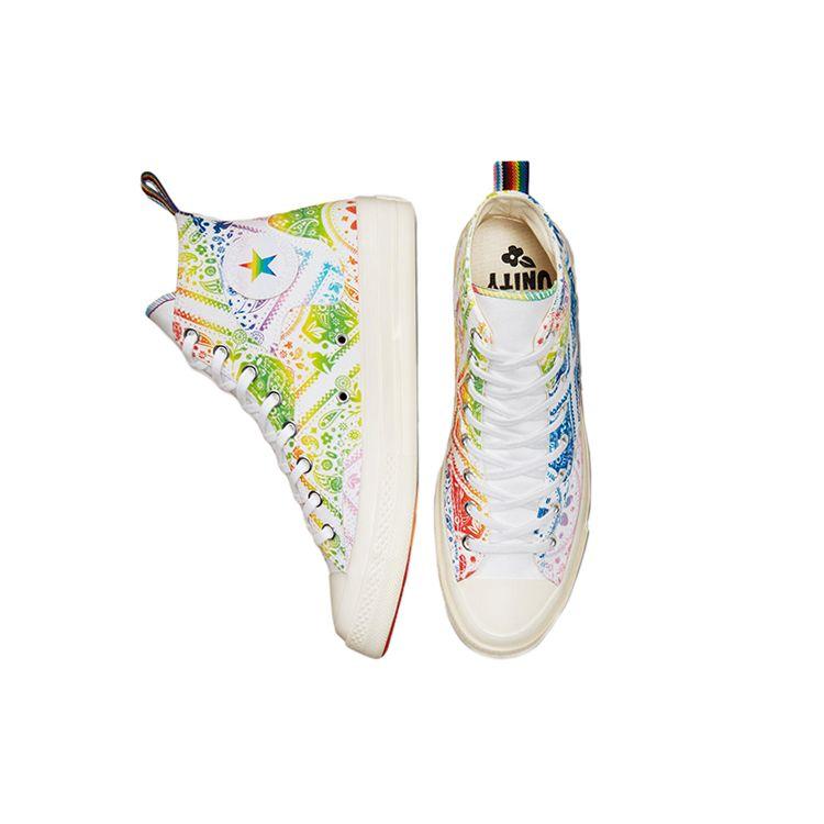 Converse Кроссовки унисекс Chuck 70 High Pride Белые университетские красные A02266C