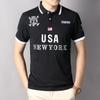 Рубашка-поло Slim Fit Cotton 2024 - Classic NY Golf Sports Leisure, Plus Size, с короткими рукавами