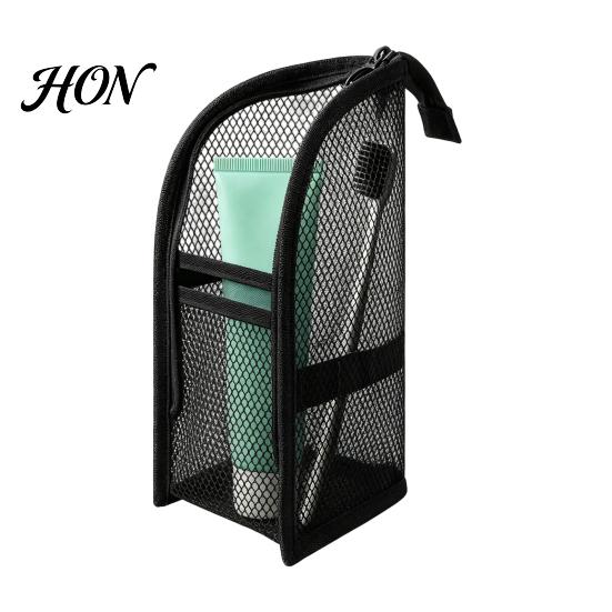 Portable Cosmetic Organizer 1/2Pcs Large Capacity Standing Toiletry Bag, Waterproof EVA Travel Upright Vanity with Zipper, Makeup Pouch for