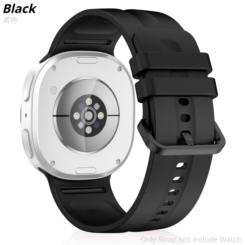 Оригинальный силиконовый ремешок для Samsung Galaxy Watch 9 44 мм 40 мм Спортивный Correa Pulseira Браслет для Galaxy Watch 9 8 Classic 46 мм Ремешок