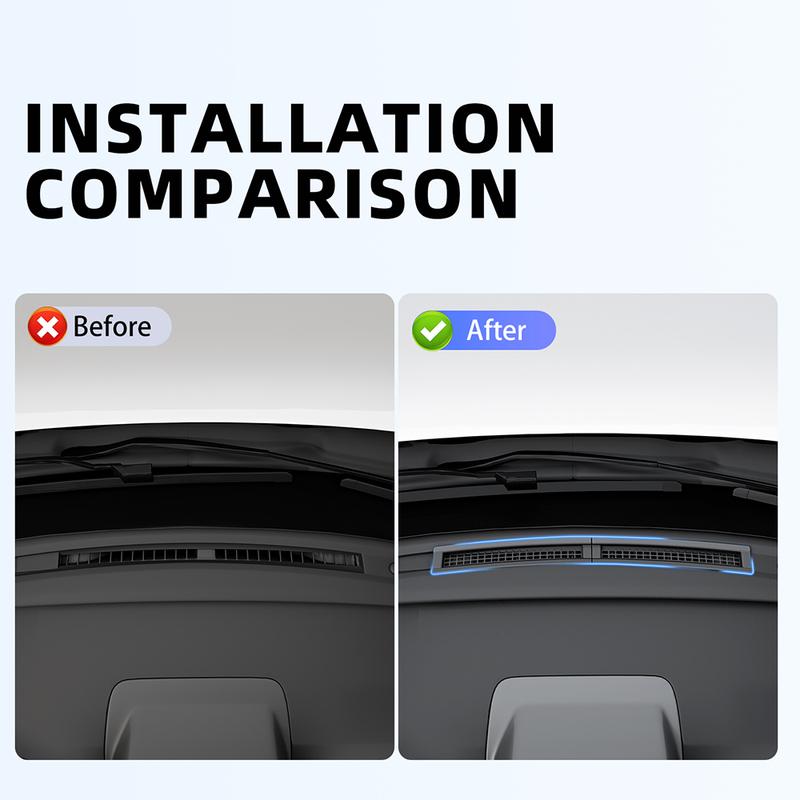 ABS Dashboard Air Vent Cover Trim For Toyota RAV4 2026 2027 2028 trument Panel Vent Frame Decoration Auto Interior Parts