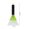 Winter Snow Shovel Non-scratching Smooth Edge Sponge Handle Labor-saving Multifunction Defrosting Portable Frost Snow Removal Scraper for Car