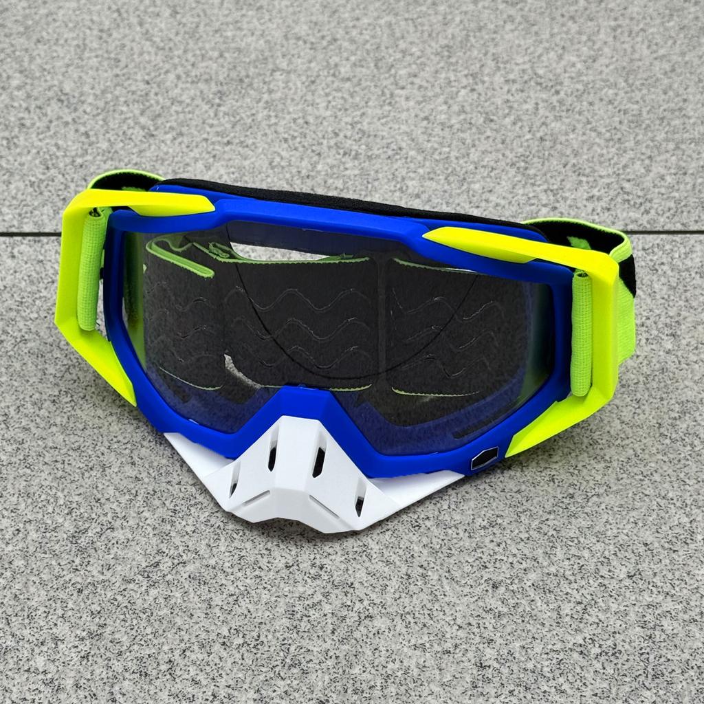 Protective Windshield Motorcycle Goggles Men's Riding UV400 Windproof And Sand Resistant Detachable Off-road Helmet Goggles