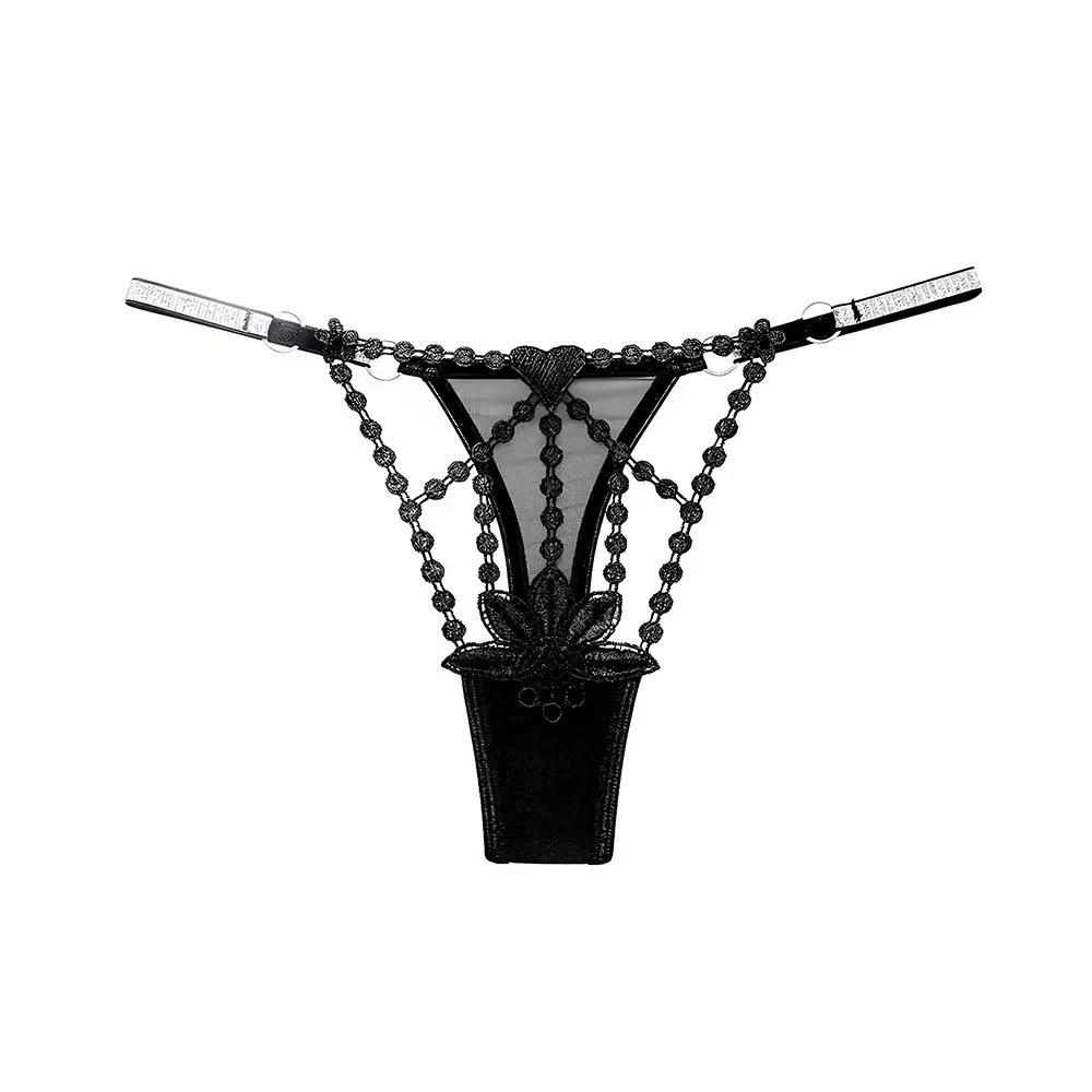 Розовые кокетливые стринги Pure Desire - Милое, с низкой посадкой, на тонкой бретельке, T-образный зад