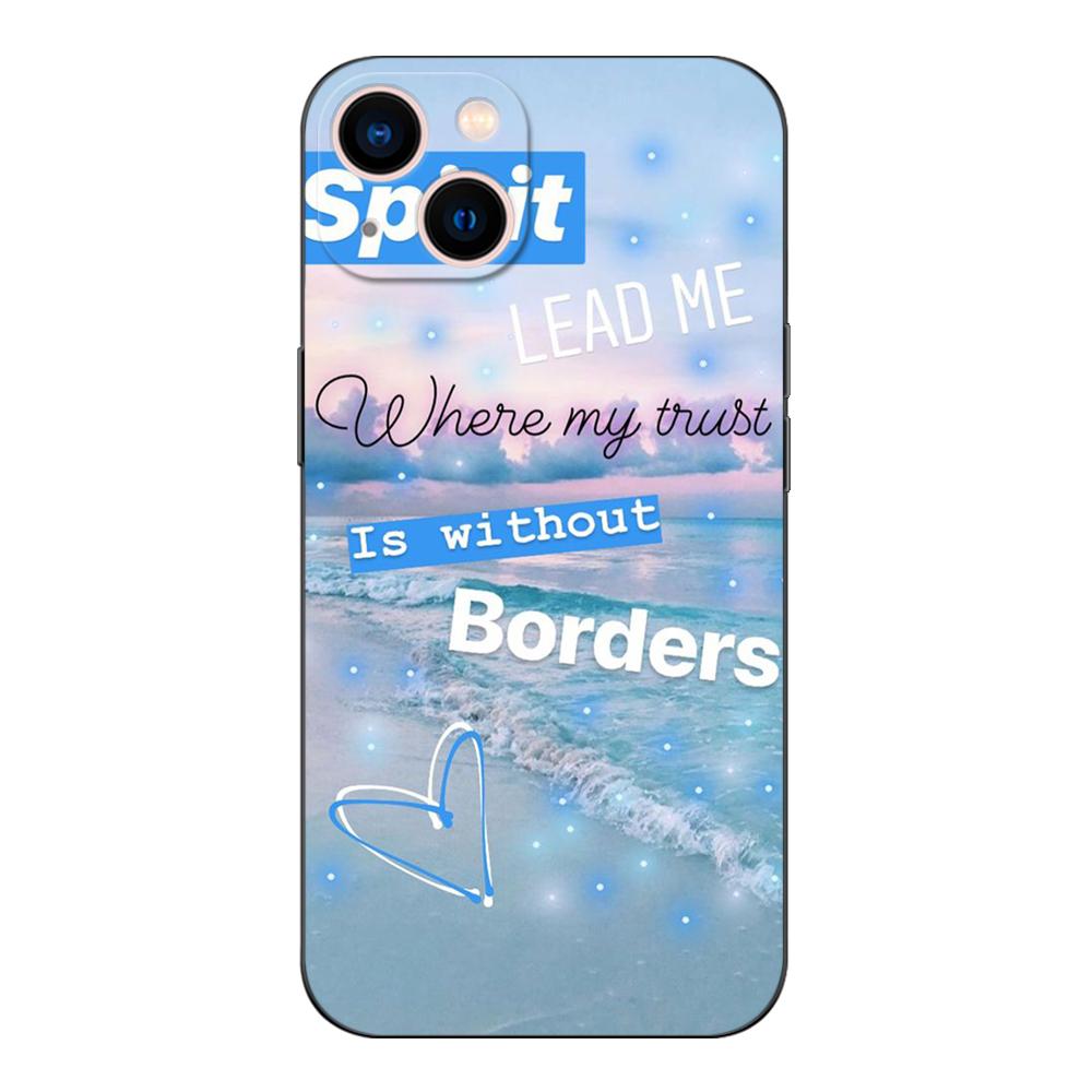 Black Tpu Case For Vivo Y30 Y30G Y31 Y53S Y33 Y33S Y33T Y67 Y51 Y51S Y51A 2021 2022 2020 4G 5G Christian Jesus Wisdom