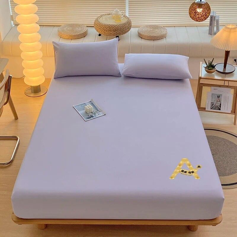 Высококачественная простыня, одинарный двойной матрас размера «king-size» с эластичной лентой, простыня 90x200 160x200, подходящая простыня