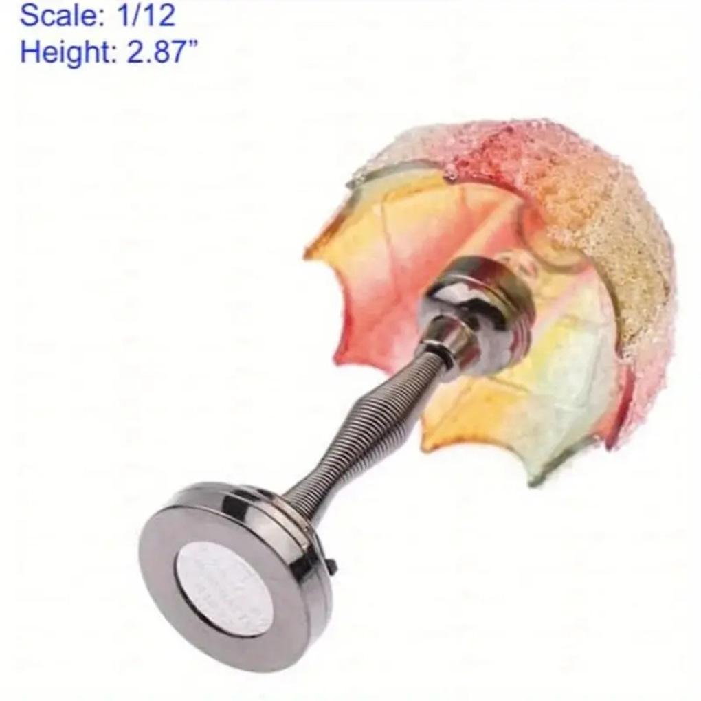 1/12 Светодиодная настольная лампа для кукольного домика Сделай сам Мини Готическая настольная лампа Сделай сам Теплый белый светодиодный настенный светильник Украшение кукольного домика Модель для демонстрации