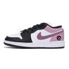 Air Jordan 1 Puppy Fragment, Год Змеи, Износостойкие, Низкие, Винтажные Баскетбольные Кроссовки, Мужские, Черные 553558-131(Команда85-)