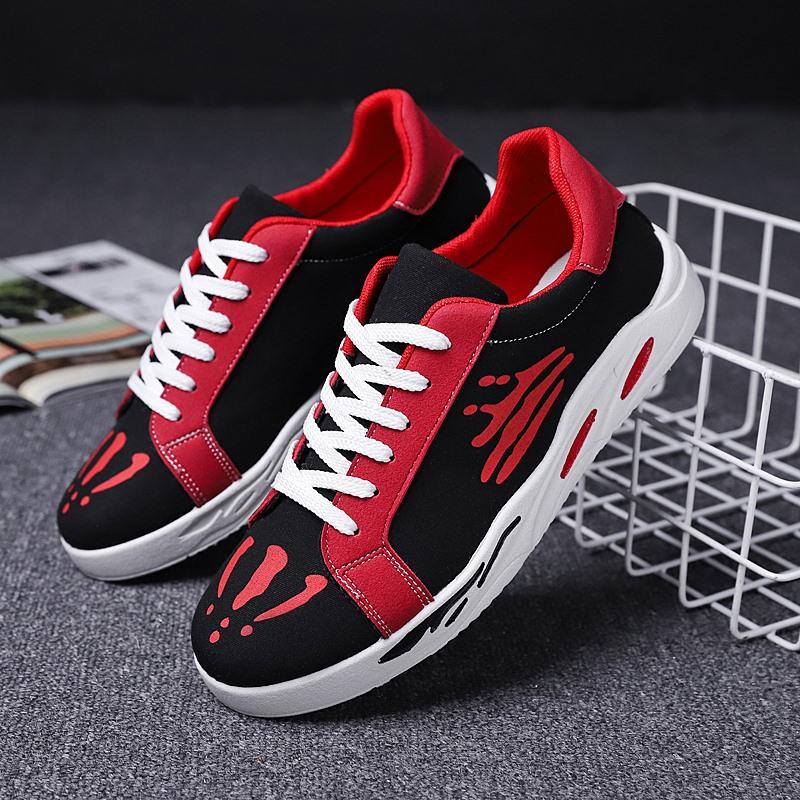 2019 новейшие парусиновые туфли дезодорирующие дышащие мужские туфли Tide Shoes нескользящие мужские студенческие туфли с завязками повседневные мужские туфли мужские мокасины