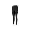 Puma Solid Color Logo High Waist Slim Fit Training Pants Women Bottoms Black 849429-01