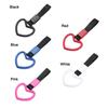 Drift Towing Rope Subway Handle Charm Car Accessory Handle Strap Heart Shape Strap Tow Ring