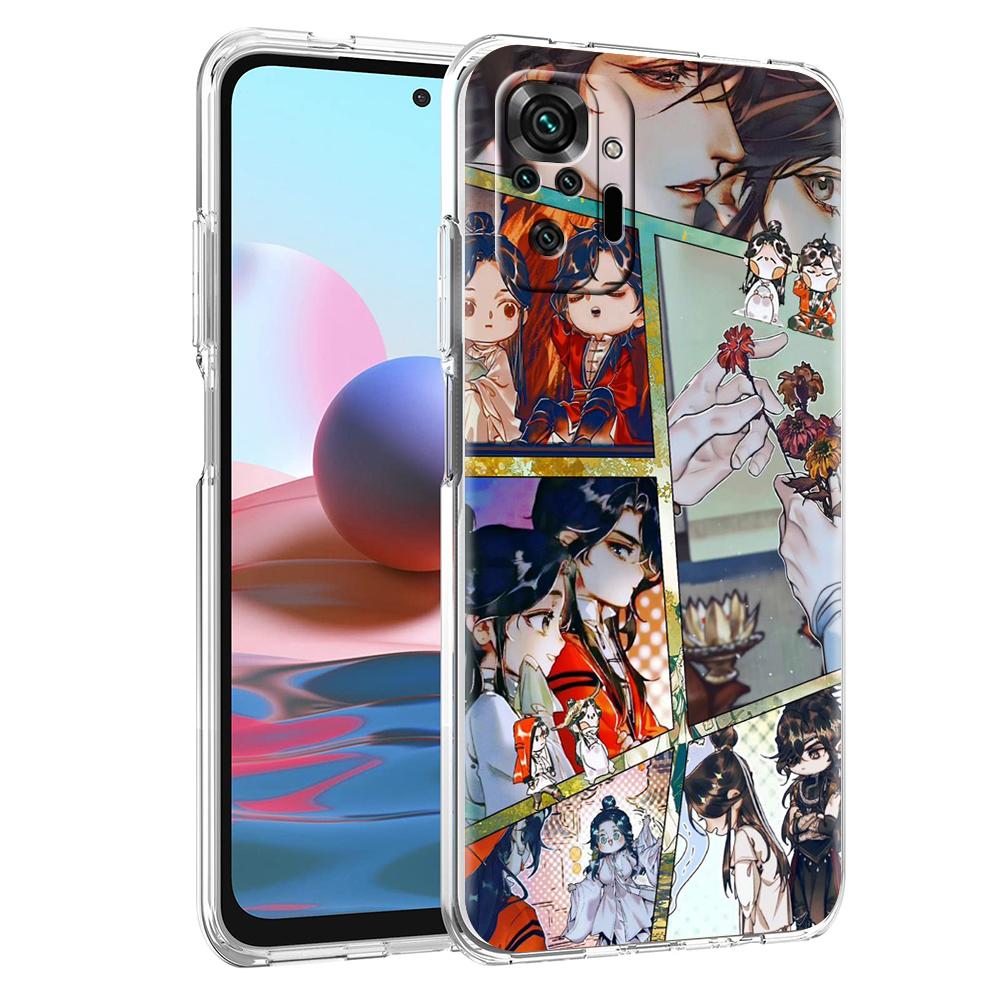 Чехол в стиле «Благословение небожителя» для Xiaomi Redmi Note 12 4G 11 10 Pro 5G 10C 10S 9S 9 9T 8T 9C 9A 8 8A 7 K50 K40
