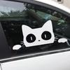 Car Stickers Peeking Cat Styling Decals PET Decoration Stickers Car Motorcycle Scooter Cute Sticker Window Glass Decals
