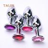 Small Size Anal Toys Butt Plug Stainless Steel Anal Plug Sex Toys Sexual Health Adult Product