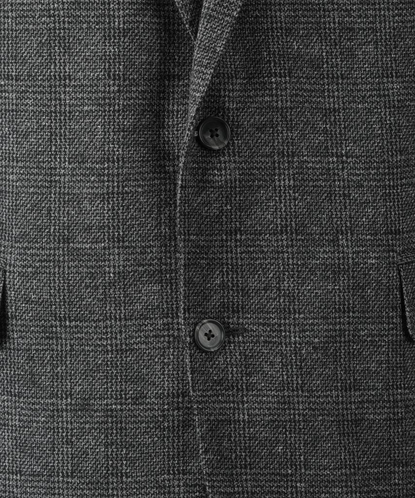 Brooks Brothers Check Knit Jacket (Grey) (Bbjsmff302)