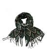 2024 Autumn and Winter New Product Retro Diamond Checkered Imitation Cashmere Scarf for Women