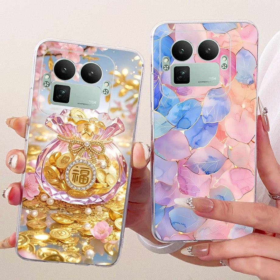 For Realme GT 8 Pro RMX5210 Phone Case On Realme GT8 Soft Clear Silicone Back Cover Butterfly Dragon New Fashion Shockproof Capa