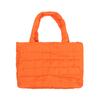 Lightweight Quilted Tote Bag Women Multifunctional Travel Solid Color Shoulder Bag Handbag for Work Gym