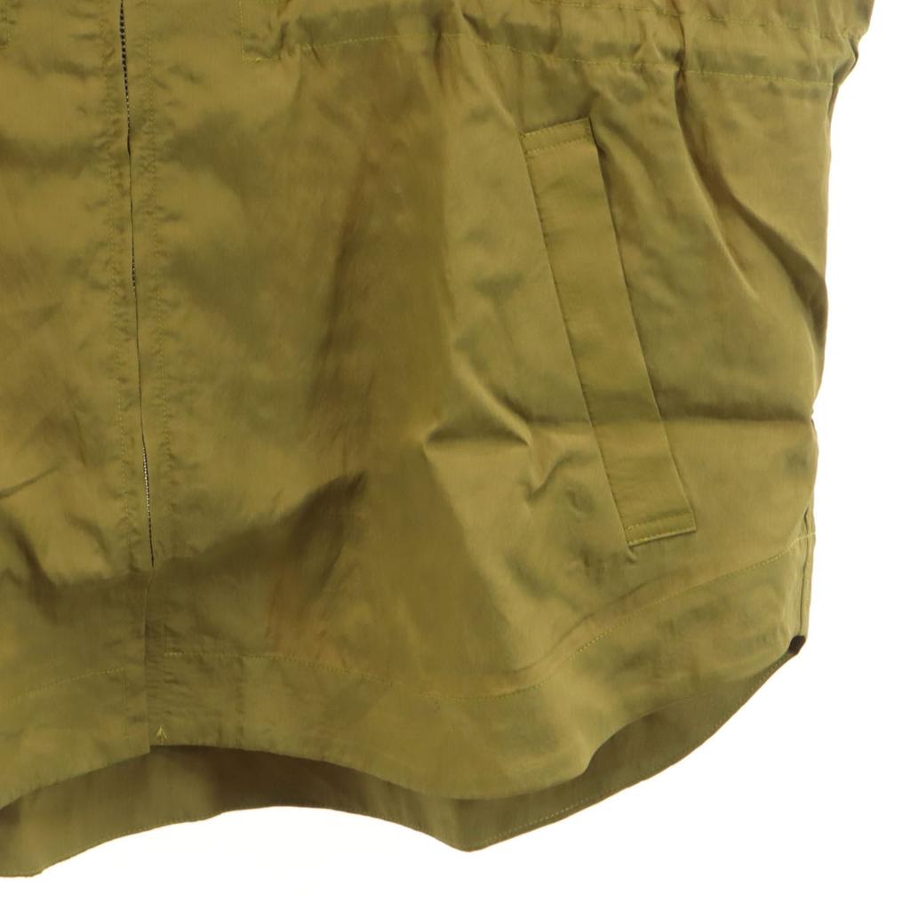 Неиспользованная куртка-худи BEAMS LIGHTS 38 хаки с биркой Женская Б/У