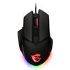 Игровая мышь MSI Clutch GM20 Elite Omron Оптическая Регулируемая Эргономичная RGB Mystic Light 6400DPI, Переключатели 20M+ кликов, Сенсор, Грузики, Для правой руки