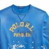 Polo Ralph Lauren SS23 Letter Print Casual Celebrity Neck Long Sleeve Hooded Men sweatshirt Blue 710905373-001