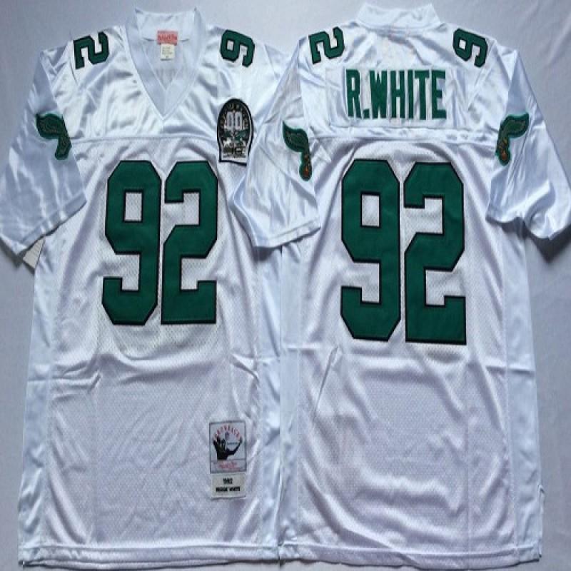 Rugby Jersey Philadelphia Eagles Hall Of Fame 12 Retro Embroidered Sports Fan Apparel Men Women