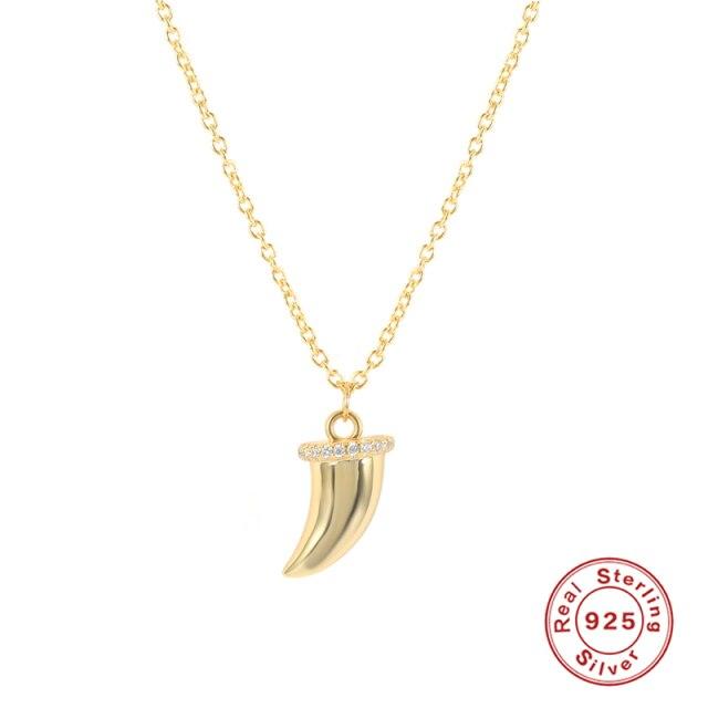 Простая цепочка-скрепка с бриллиантами, ожерелье с подвеской от сглаза, женское ожерелье с серебряной золотой цепочкой 925 пробы, ожерелье, бижутерия