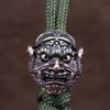 Openable Bucktooth Mask Gabala Skull Brass Knife Beads EDC Outdoor DIY Paracord Woven Lanyard Pendants Bracelets Accessories
