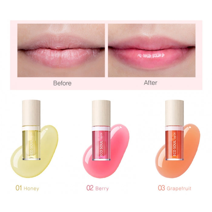 The Saem Eco Soul Lip Oil #01 Honey Honey 6ml
