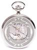 Pocket Watch Mechanical Manual Winding PW15 Silver [Raport] Men's