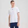 Under Armour Повседневная дышащая быстросохнущая футболка свободного кроя с круглым вырезом и короткими рукавами, унисекс, топы, белая 25500505-100