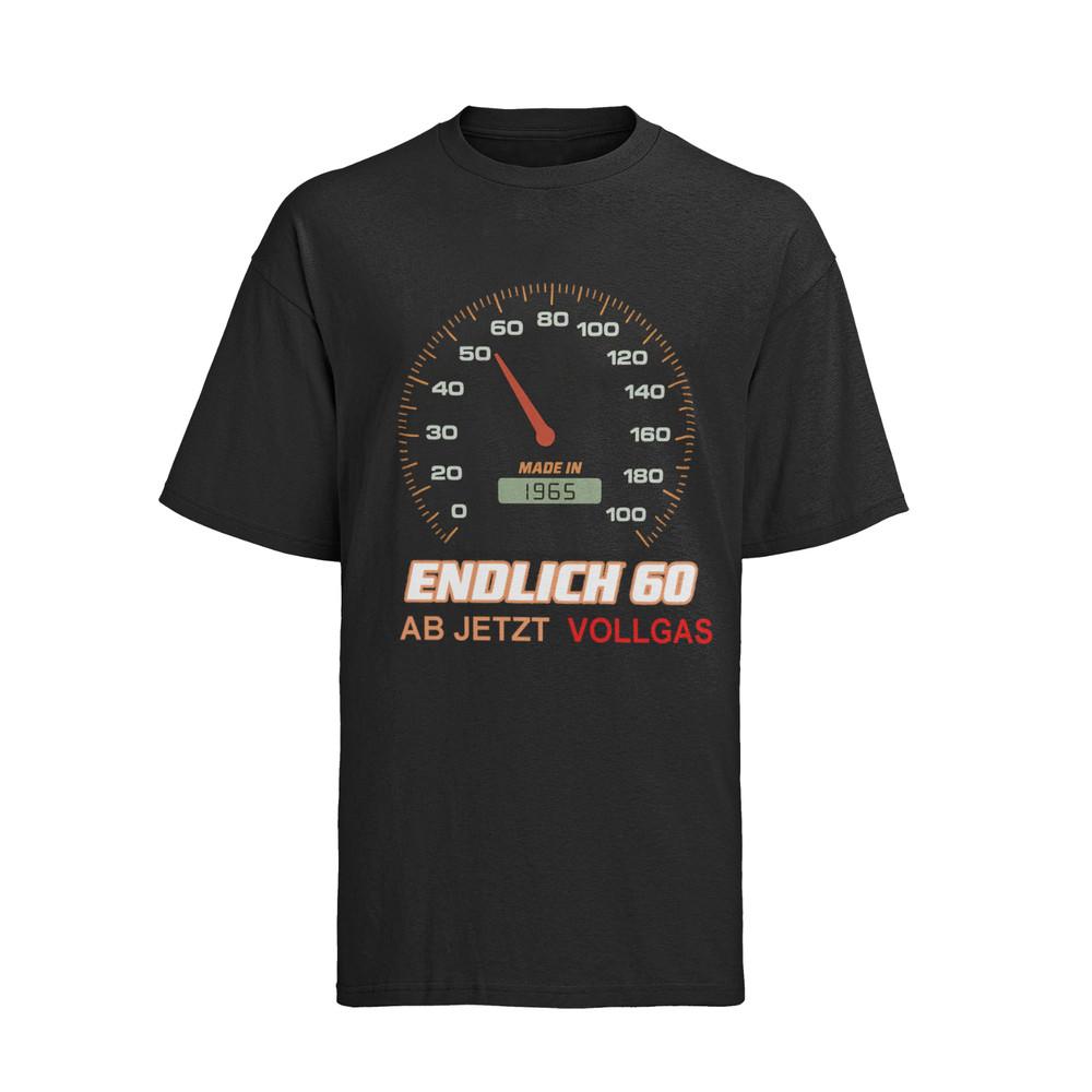 Funny Personalised Birthday Full Throttle Motorist Car Age Mens T-Shirt